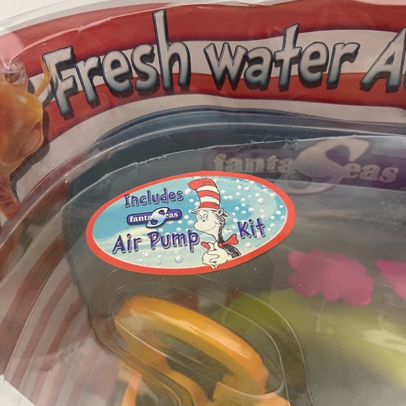 Dr. Seuss Fantaseas Aquarium, Fresh Water, Cat In The Hat, Rare - Picture 2 of 11